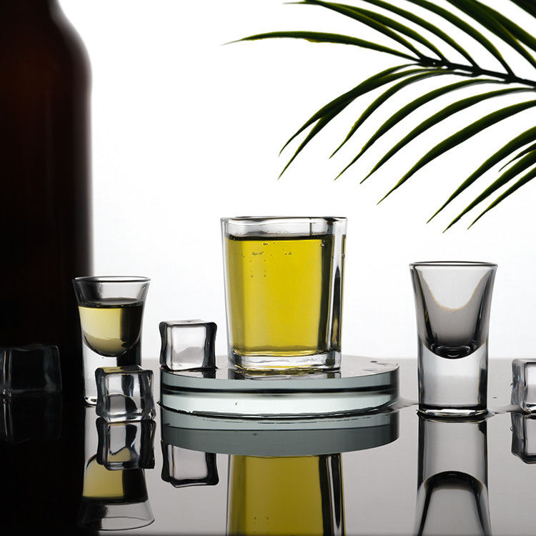 Kostenlose Proben Luxus 30ml 40ml 70ml Klar Mini Sublimation Schuss Glas Tequila Schuss Gläser Espresso Schuss Glas