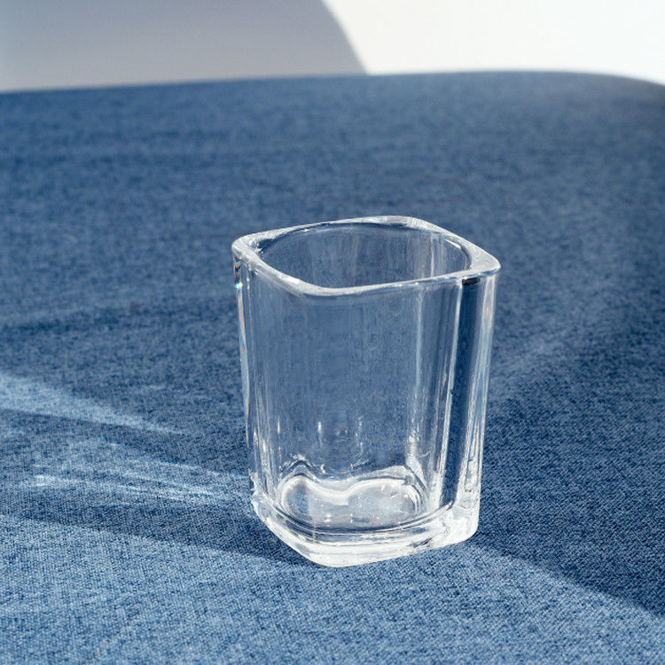 Großhandel Glas Whisky Tasse Transparente Mini Sublimation Shot Glas Tequila Shot Gläser Espresso Shot Glas