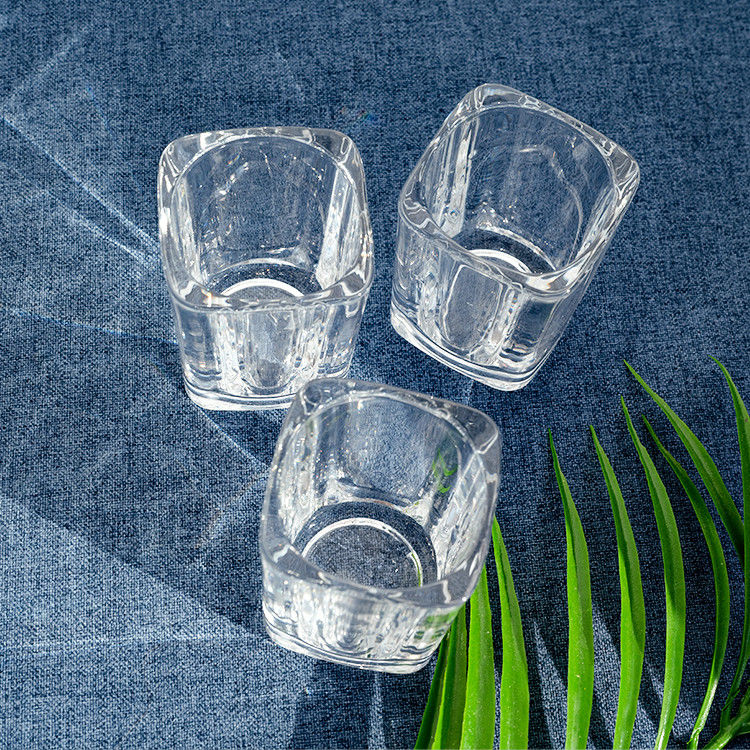 Großhandel Glas Whisky Tasse Transparente Mini Sublimation Shot Glas Tequila Shot Gläser Espresso Shot Glas
