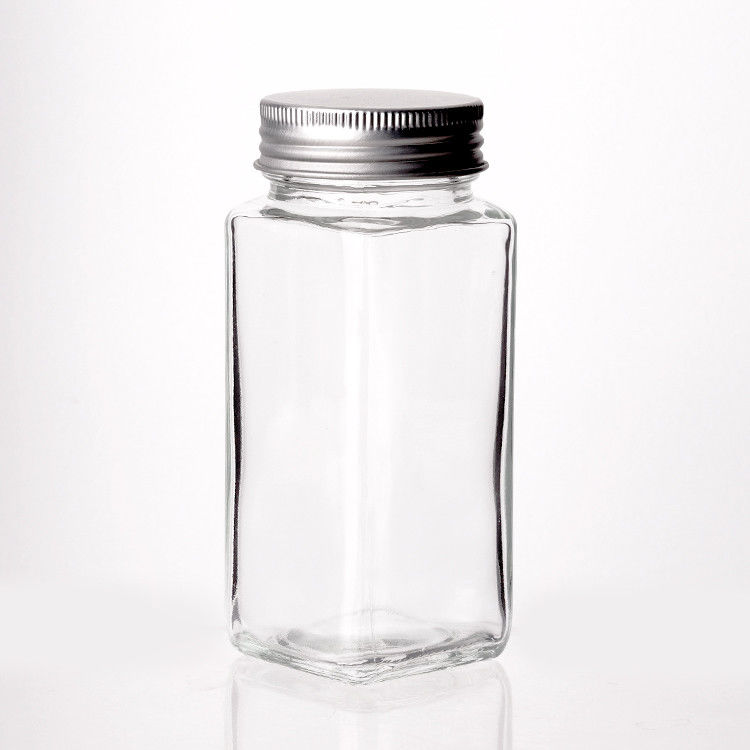 Anpassbares LOGO Verschiedene Stile 40Z 8OZ Glas Gewürzkrüge mit Schüttlertopfen Deckel für Gewürze