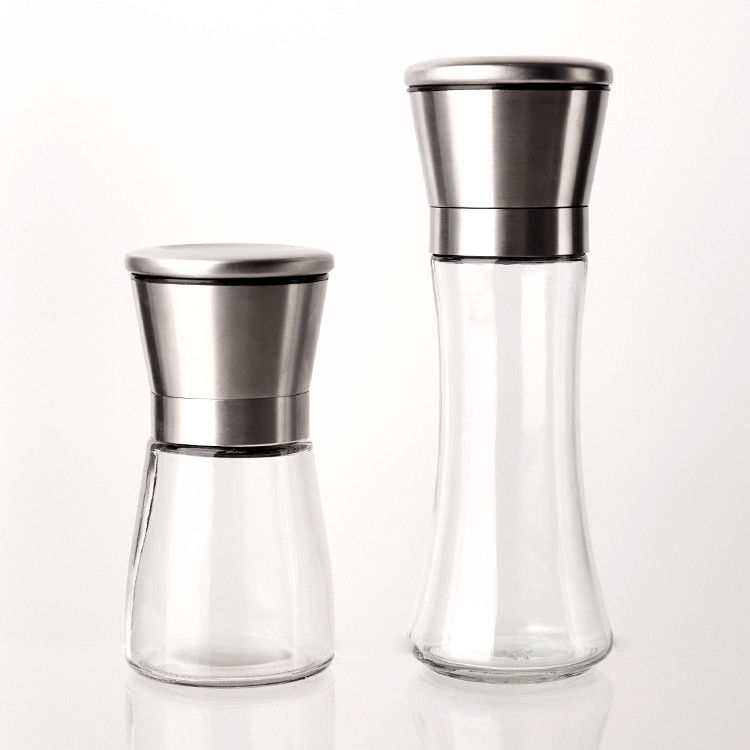 Anpassbares LOGO Verschiedene Stile 40Z 8OZ Glas Gewürzkrüge mit Schüttlertopfen Deckel für Gewürze