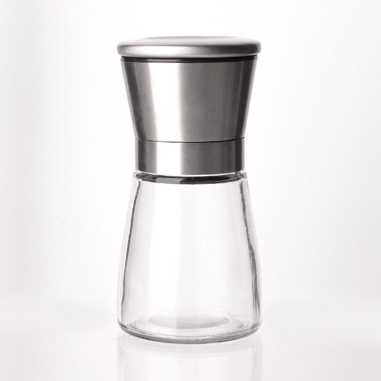 Leere Küche 4oz 120ml Glas Gewürz Lagerbehälter Glas Gewürzglas mit Deckel