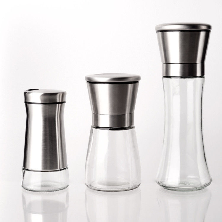 Leere Küche 4oz 120ml Glas Gewürz Lagerbehälter Glas Gewürzglas mit Deckel