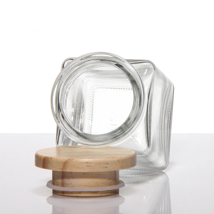 4 Oz Gewürzflaschen leere Glasflasche mit Etiketten Gewürzorganisator Flaschen mit Bambusdeckel