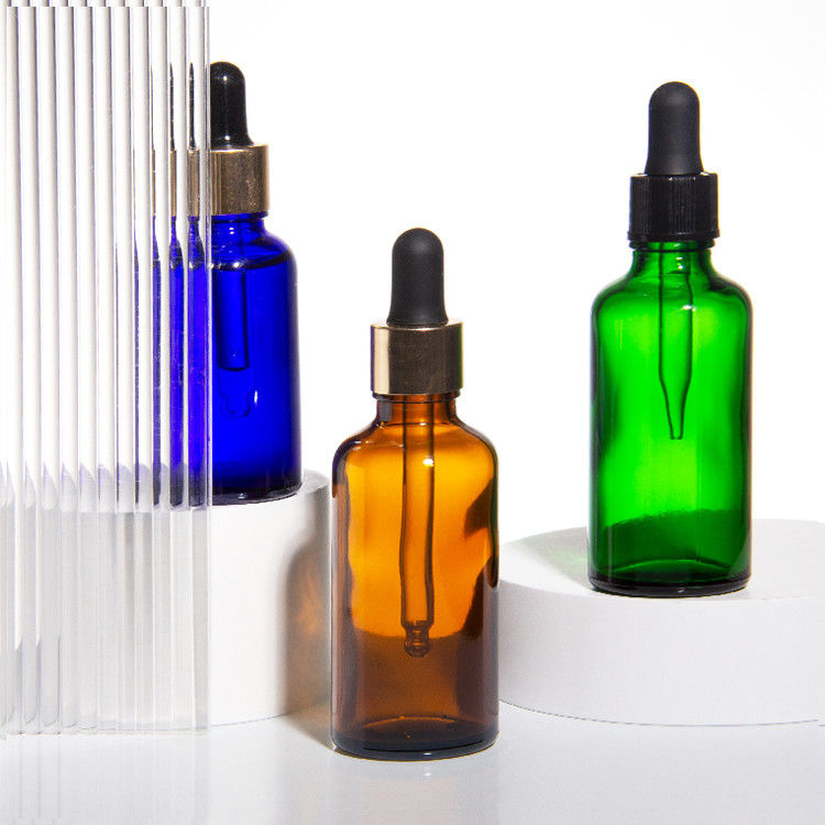 10 ml Frosted Matte Amber ätherisches Öl Glasflasche und Glas ätherisches Öl Flasche mit Tropfer