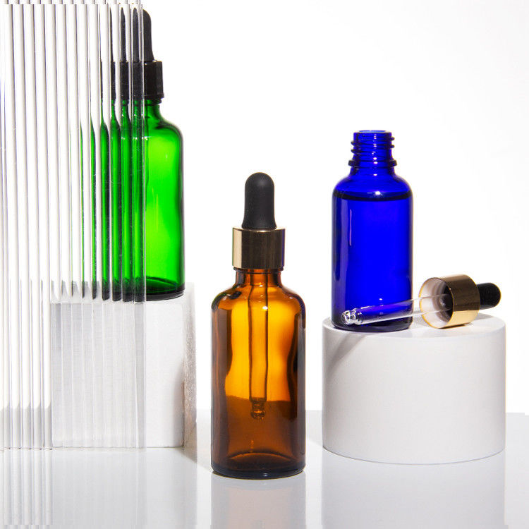 10 ml Frosted Matte Amber ätherisches Öl Glasflasche und Glas ätherisches Öl Flasche mit Tropfer