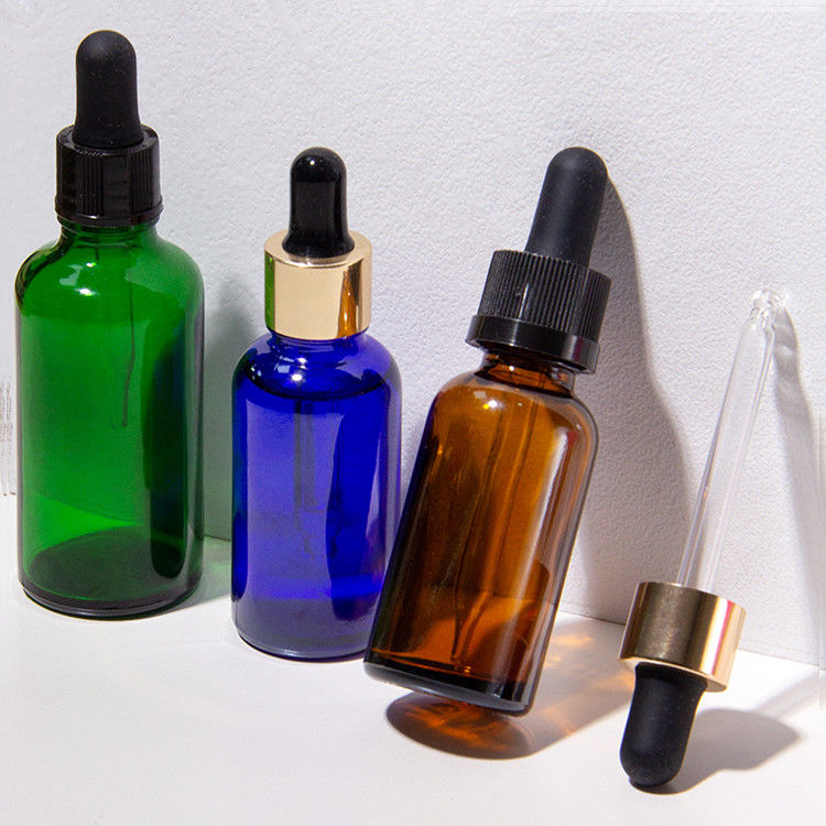 10 ml Frosted Matte Amber ätherisches Öl Glasflasche und Glas ätherisches Öl Flasche mit Tropfer
