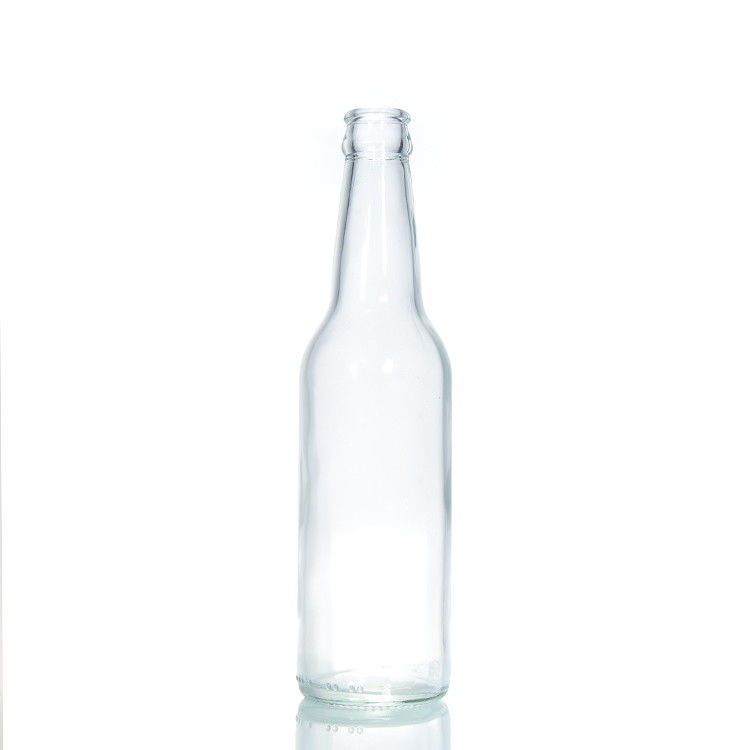 330ml 11oz High Flint Clear Soda Wasser leere Flaschen mit Kronenkappen in Massenverpackung