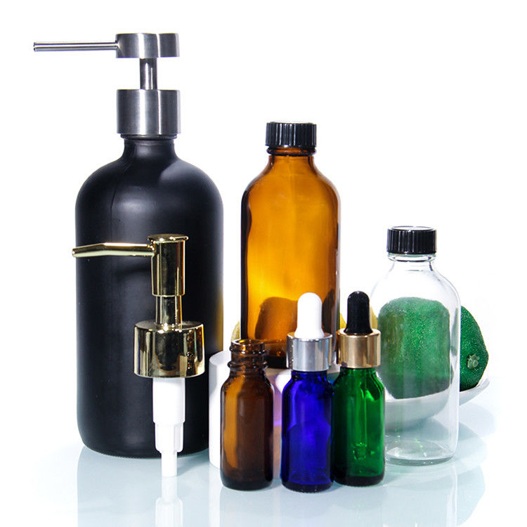 30 ml 120 ml Glaspumpe Lotion Spray Creme Roller Dropper Serum Flasche Behälter für die kosmetische Verpackung