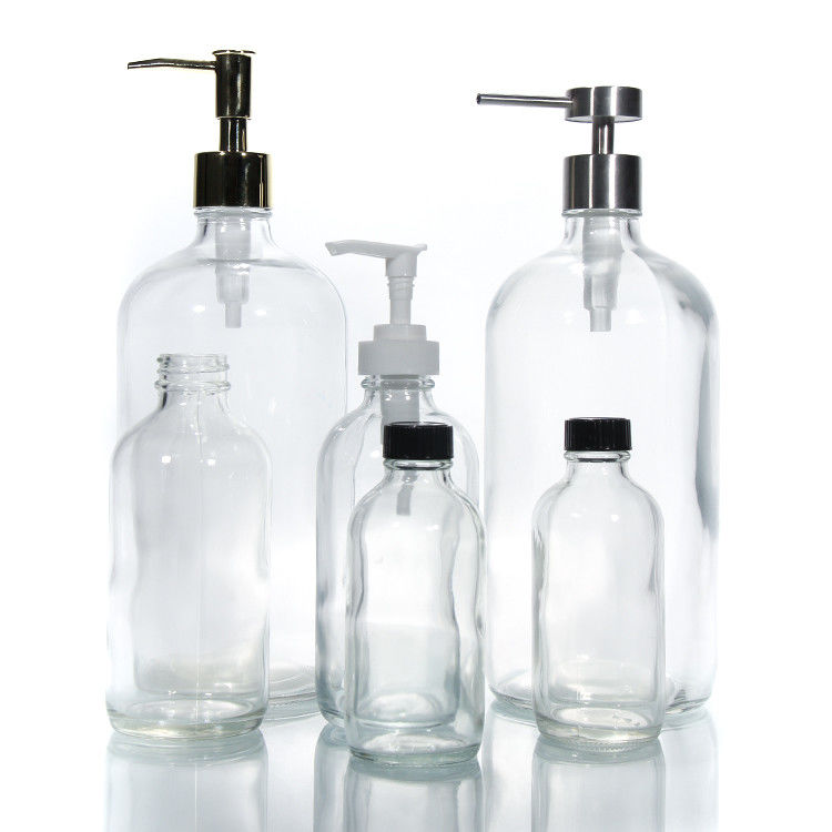 30 ml 50 ml 60 ml 80 ml 100 ml Lotion Serum Frosted Glass Body Oil Flasche mit Pumpe zur Hautpflege