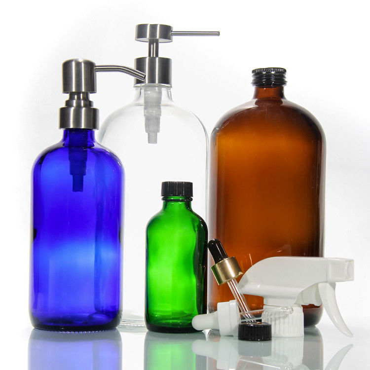 30 ml 50 ml 60 ml 80 ml 100 ml Lotion Serum Frosted Glass Body Oil Flasche mit Pumpe zur Hautpflege