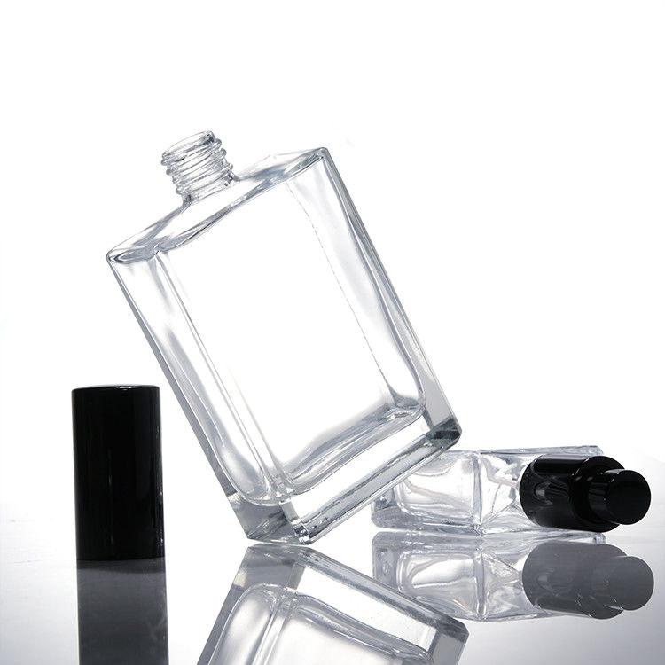 Custom Logo Leerer Spray Parfüm Glasflasche Vintage Luxus 10Ml 30Ml 50Ml 100Ml