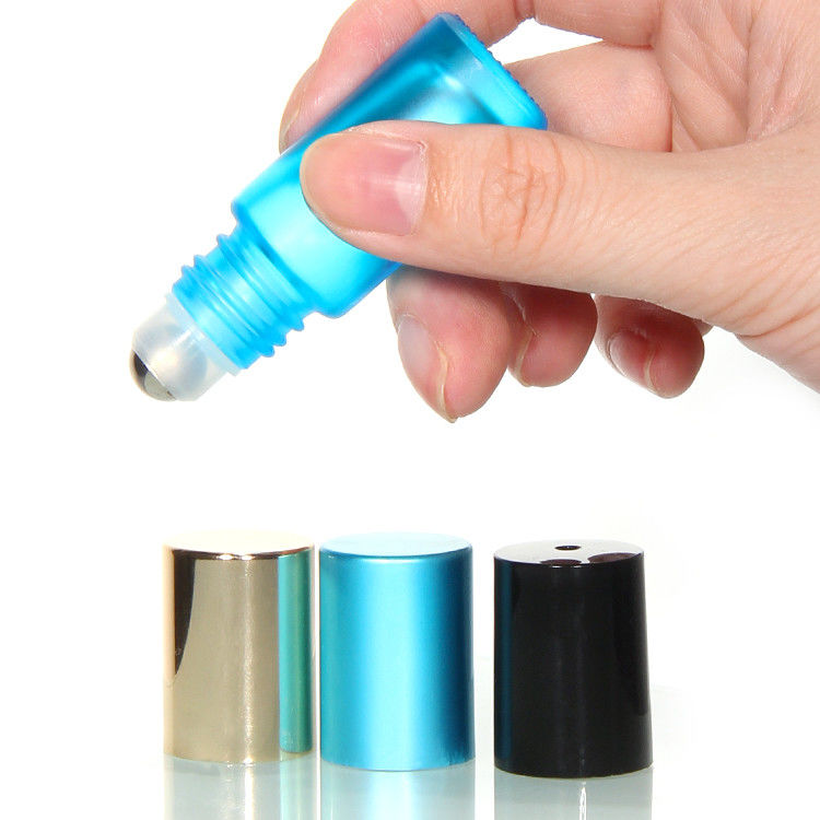 5 ml 10 ml 15 ml Glas-Parfüm auf Flasche mit Edelstahl-Rollerkugel