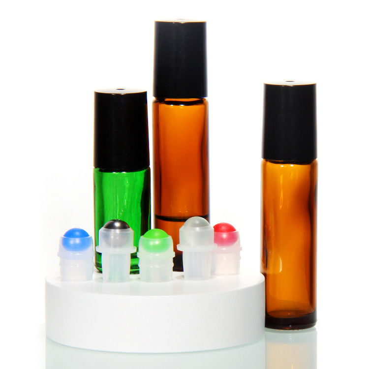 5 ml 10 ml 15 ml Glas-Parfüm auf Flasche mit Edelstahl-Rollerkugel