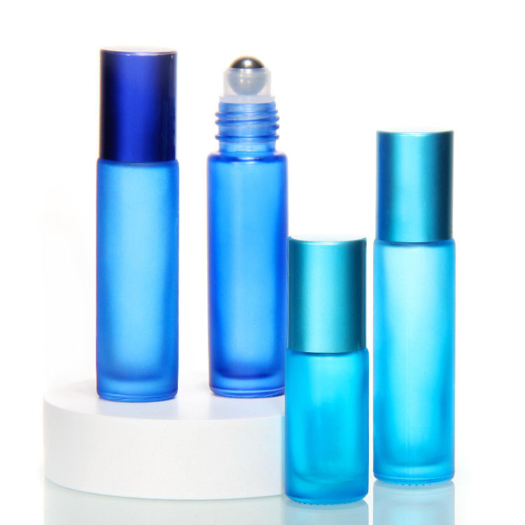 5 ml 10 ml 15 ml Glas-Parfüm auf Flasche mit Edelstahl-Rollerkugel
