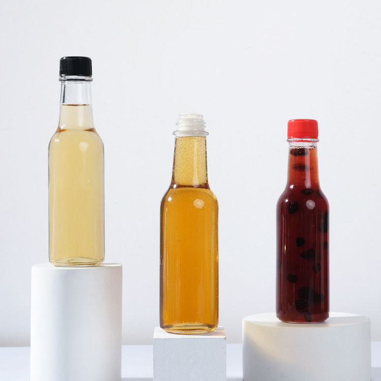 20 ml Glasflasche mit hohem Flint Lebensmittelfarbstoff Sauce Glasflasche mit Kappe